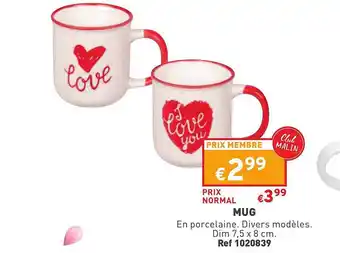Trafic Mug offre