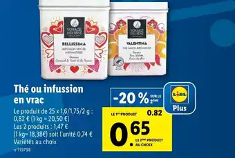 Thé Ou Infussion En Vrac