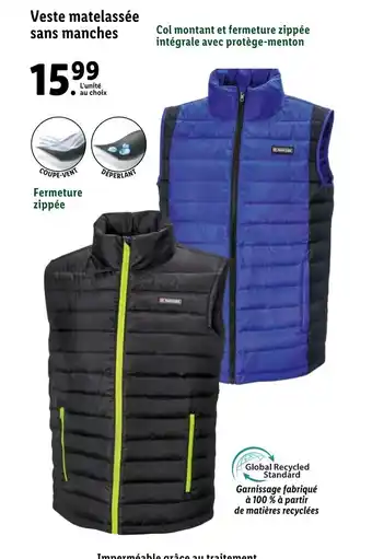 Lidl Veste Matelassée Sans Manches offre