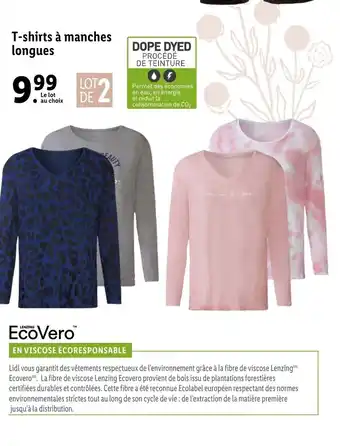 T-Shirts à Manches Longues