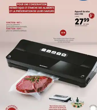 Lidl Appareil De Mise Sous Vide offre