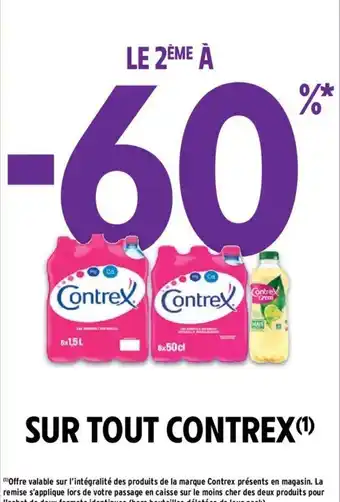 Intermarché Sur Tout Contrex offre