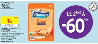Intermarché Edam Les Tranchettes Paturages offre