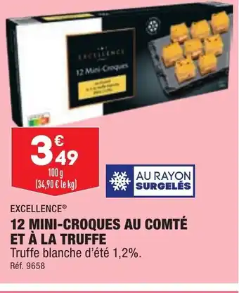 ALDI 12 Mini-Croques au comte Et a La Truffe offre