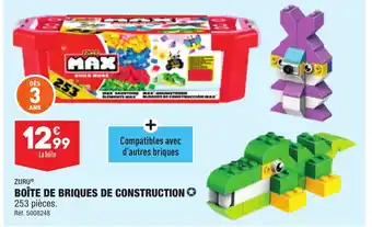 ALDI Boite de Briques de construction offre