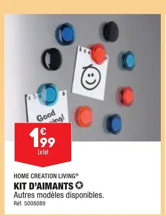 ALDI Kit d'Aimants offre