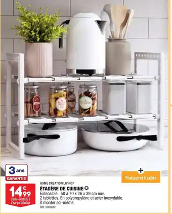 ALDI Étagère de cuisine offre