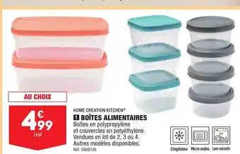 ALDI Boites Alimentaires offre