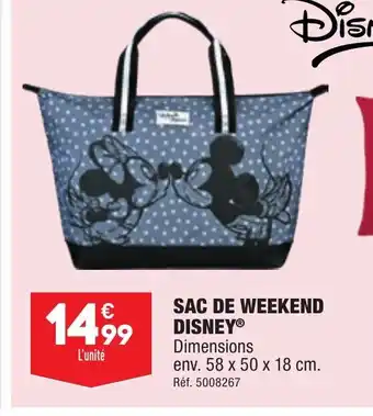 ALDI Sac de Weekend Disney offre