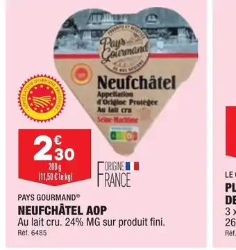 ALDI Neufchâtel AOP offre
