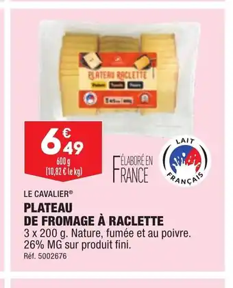 ALDI Plateau de Fromage a Raclette offre