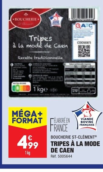 ALDI Tripes a La Mode de caen offre