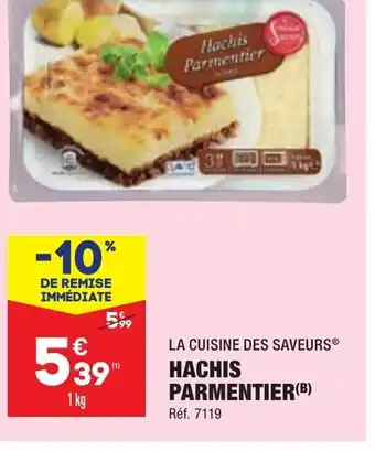 ALDI Hachis Parmentier offre