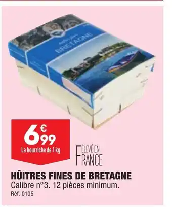 ALDI Huitres Fines de Bretagne offre