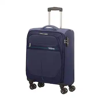 E.Leclerc Valise cabine souple bleu marine american tourister 55cm deep dive offre