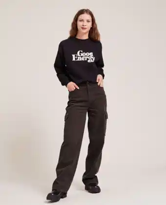 Pantalon cargo en velours