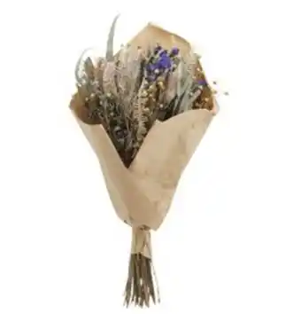 Maxi Bazar Bouquet fleurs sechees papier kraft h.40cm offre