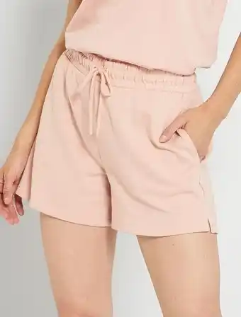 Short de sport molletonnée
