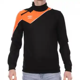 Decathlon Sweat noir/orange enfant umbro divi offre