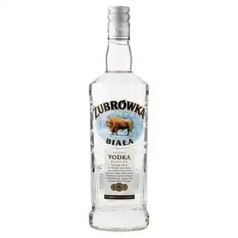 Auchan Vodka zubrowka biala offre