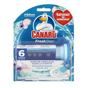 Auchan Canard fresh disc wc fraicheur marine offre