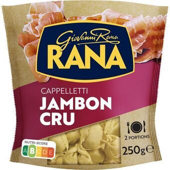 Auchan Cappelletti jambon cru rana offre