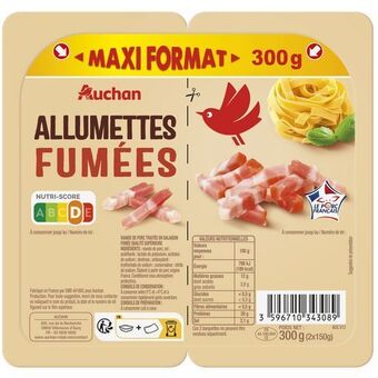 Auchan Allumettes fumées auchan offre