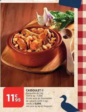 Bi1 Cassoulet offre