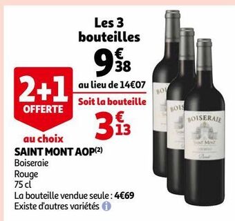 Auchan Saint mont aop offre