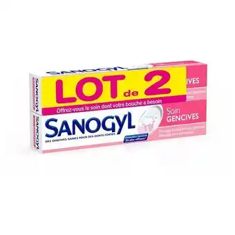 Auchan Dentifrice sanogyl offre