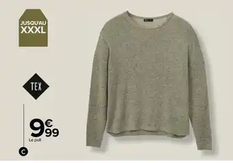 Carrefour Pull femme tex offre