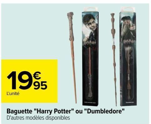 baguette dumbledore carrefour