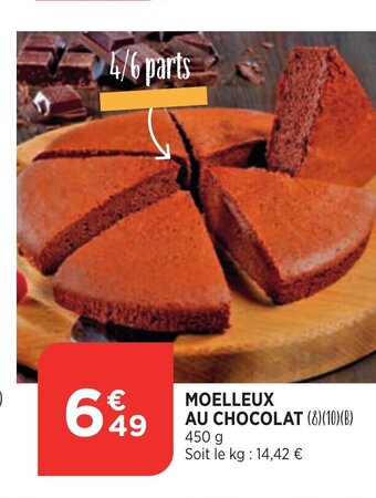 Bi1 Moelleux Au Chocolat offre