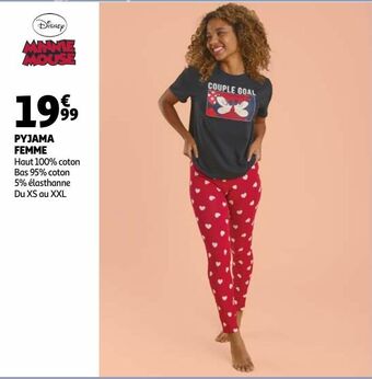 Auchan Pyjama femme offre