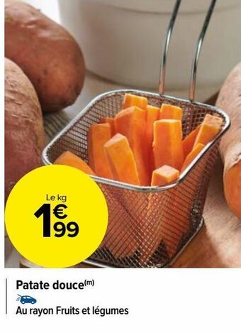 Carrefour Market Patate douce offre