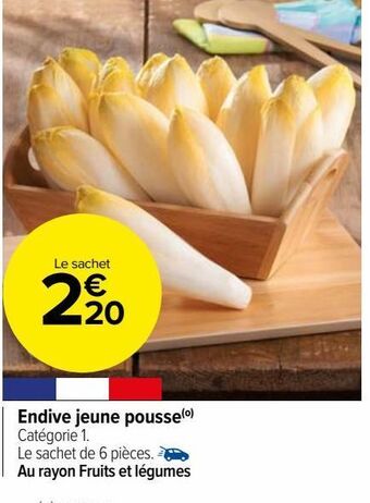 Carrefour Market Endive jeune pousse offre
