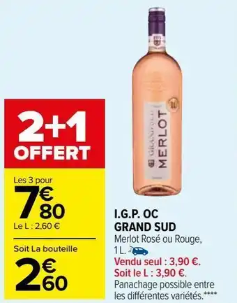 Carrefour Market I.g.p. oc grand sud offre