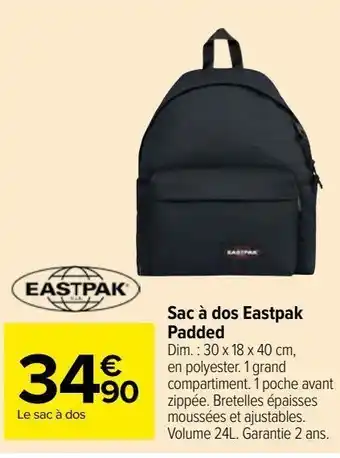 Sac à dos eastpak  padded