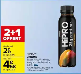 Carrefour Market Hipro(p) danone offre