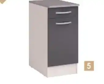 E.Leclerc Brico Meuble bas 1 Porte 1 Tiroir offre
