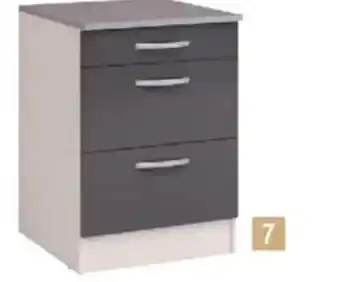 E.Leclerc Brico Meuble bas 1 Porte 2 Casseroliers offre