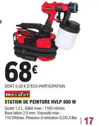 Station de Peinture HVLP 800 W