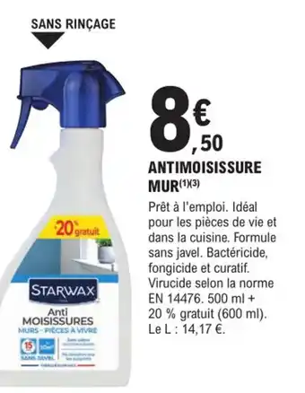 Antimoisissure Mur
