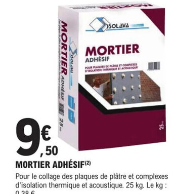 Mortier Adhésif
