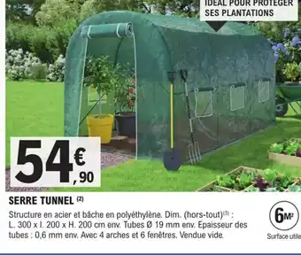 E.Leclerc Brico Serre Tunnel offre