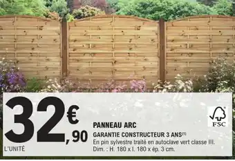 E.Leclerc Brico Panneau ARC offre