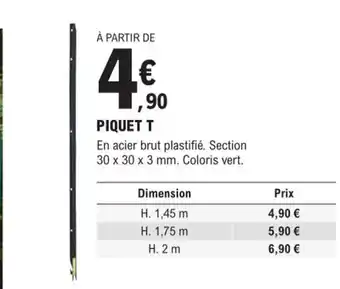 E.Leclerc Brico Piquet T offre