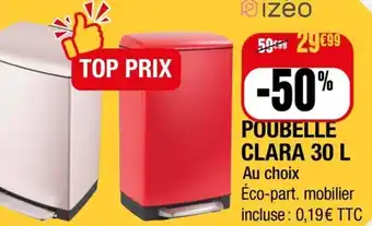 La Foir'Fouille Poubelle Clara 30 L offre