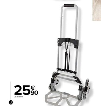 Carrefour Market Diable 3 Roues offre