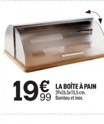 Centrakor La Boite À Pain offre